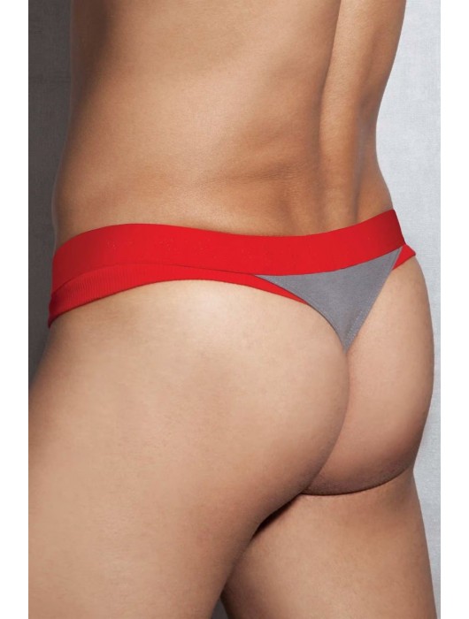 Красно-серые трусы-стринги Doreanse Fitness - Doreanse купить с доставкой