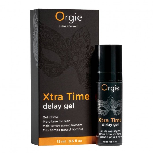 Продлевающий гель Orgie Xtra Time Delay Gel - 15 мл. - ORGIE - купить с доставкой в Новочебоксарске