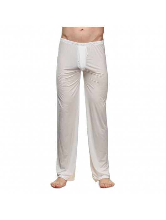 Белые полупрозрачные мужские брюки - La Blinque купить с доставкой