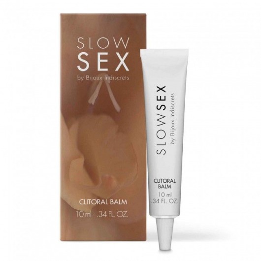 Бальзам для клитора Slow Sex Clitoral Balm - 10 мл. - Bijoux Indiscrets - купить с доставкой в Новочебоксарске