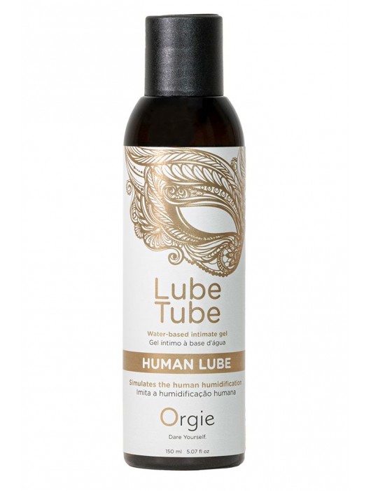 Интимный гель на водной основе Lube Tube Human Lube - 150 мл. - ORGIE - купить с доставкой в Новочебоксарске