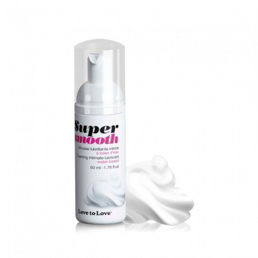Лубрикант нежнейшая пенка Super Smooth Foaming Intime Lubricant - 50 мл. - Love to Love - купить с доставкой в Новочебоксарске