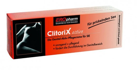 Возбуждающий крем для женщин ClitoriX active - 40 мл. - Joy Division - купить с доставкой в Новочебоксарске