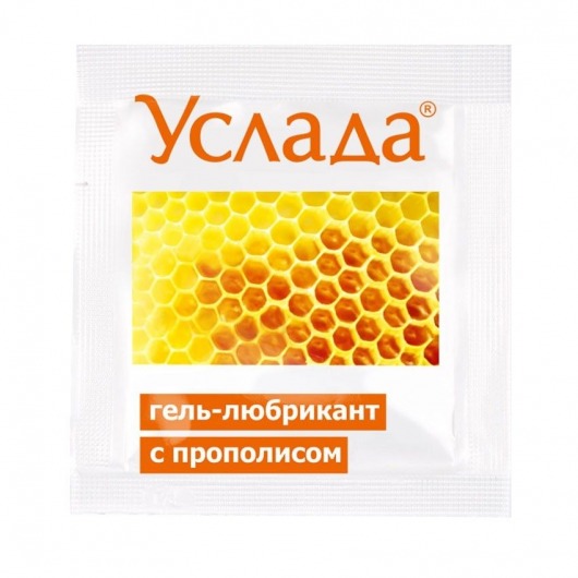 Гель-лубрикант «Услада с прополисом» - 3 гр. - Биоритм - купить с доставкой в Новочебоксарске