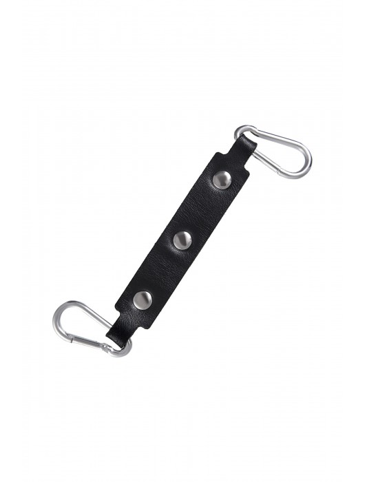 Черно-красные оковы из натуральной кожи - Pecado - купить с доставкой в Новочебоксарске