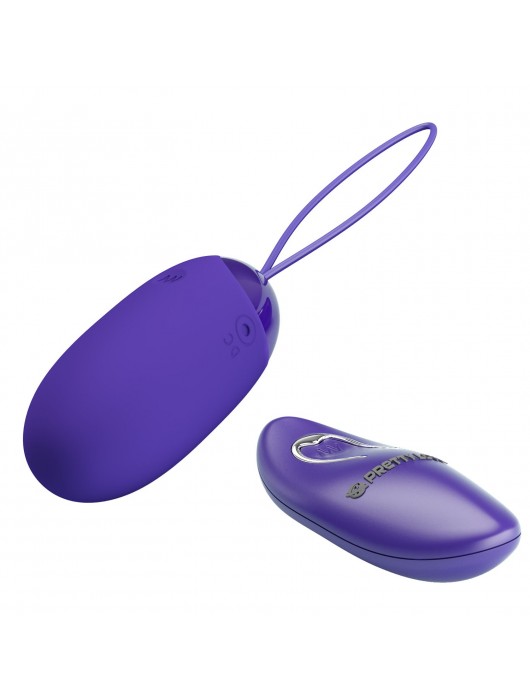 Фиолетовое виброяйцо Berger-Yourth с пультом ДУ - Baile