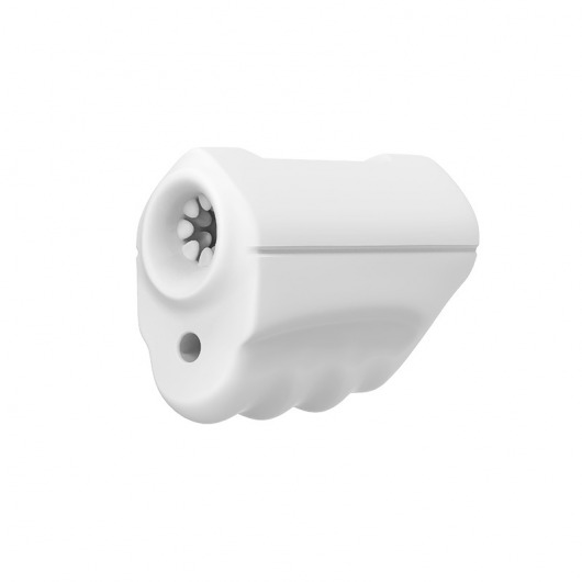 Белый вибромастурбатор Mini Masturbator - Silicone Toys - в Новочебоксарске купить с доставкой
