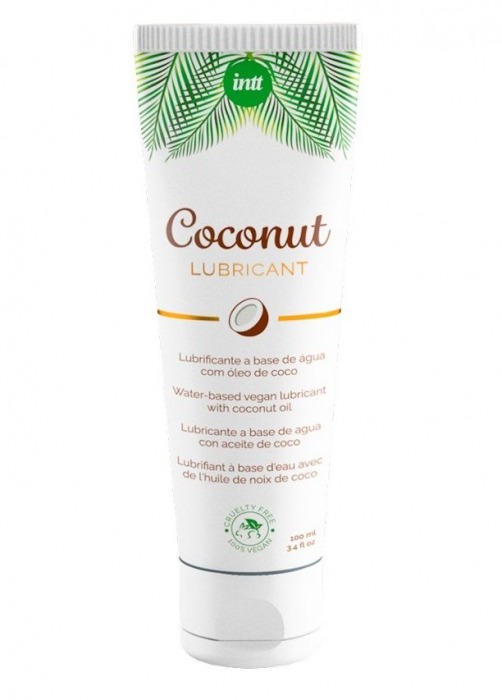 Веганская смазка на водной основе Coconut Lubricant - 100 мл. - INTT - купить с доставкой в Новочебоксарске