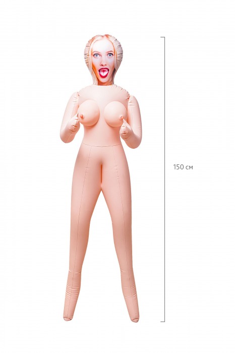 Надувная секс-кукла Lilit с тремя рабочими отверстиями - ToyFa - в Новочебоксарске купить с доставкой