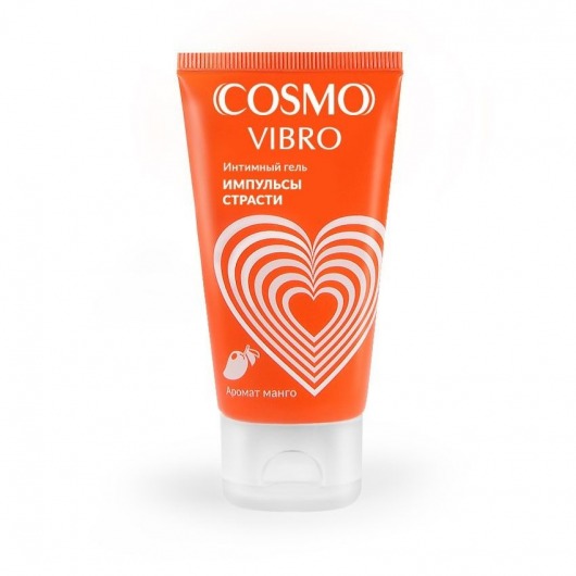 Возбуждающий интимный гель Cosmo Vibro с ароматом манго - 50 гр. - Биоритм - купить с доставкой в Новочебоксарске