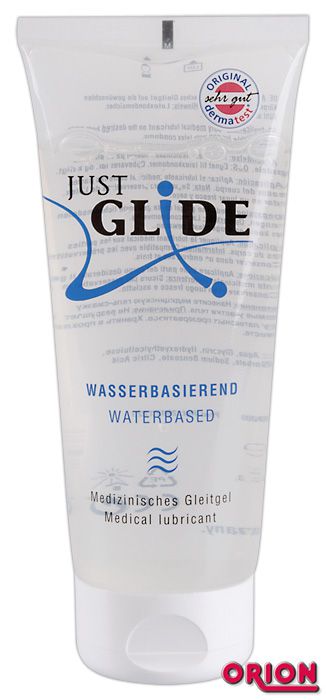 Вагинальная смазка на водной основе JUSTGLIDE - 200 мл. - Orion - купить с доставкой в Новочебоксарске