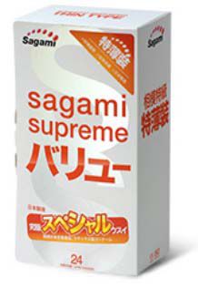 Ультратонкие презервативы Sagami Xtreme SUPERTHIN - 24 шт. - Sagami - купить с доставкой в Новочебоксарске