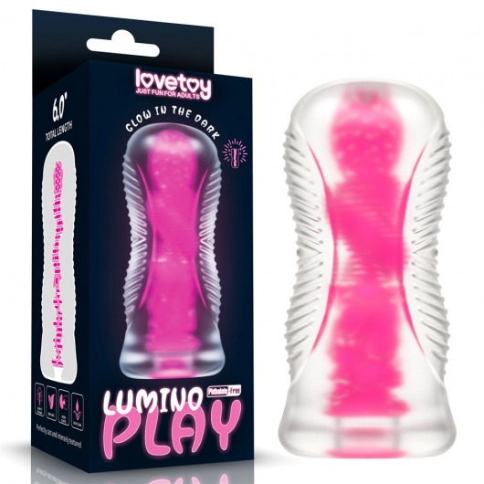 Светящийся в темноте мастурбатор 6.0 Lumino Play Masturbator - Lovetoy - в Новочебоксарске купить с доставкой