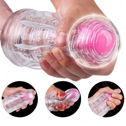 Прозрачный вибромастурбатор Space Capsule-RСT - S-HANDE - в Новочебоксарске купить с доставкой