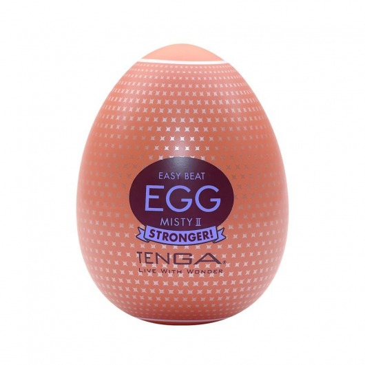Мастурбатор-яйцо Tenga Egg Misty II - Tenga - в Новочебоксарске купить с доставкой