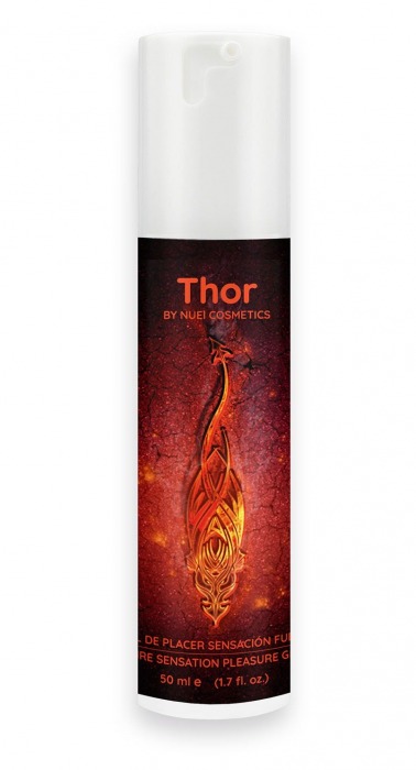 Возбуждающий унисекс гель Thor Fire Gel - 50 мл. - Nuei cosmetics - купить с доставкой в Новочебоксарске