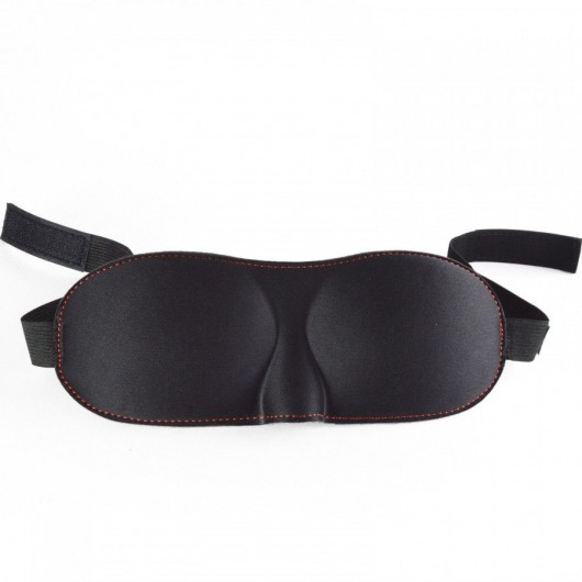 Черная маска на липучке «Комфорт» - Sitabella - купить с доставкой в Новочебоксарске