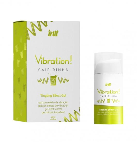 Жидкий вибратор Vibration Caipirinha - 15 мл. - INTT - купить с доставкой в Новочебоксарске