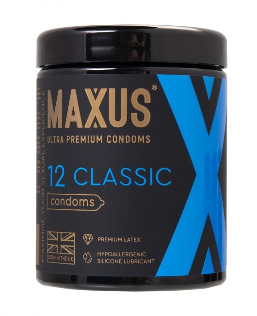 Классические презервативы MAXUS Classic - 12 шт. - Maxus - купить с доставкой в Новочебоксарске