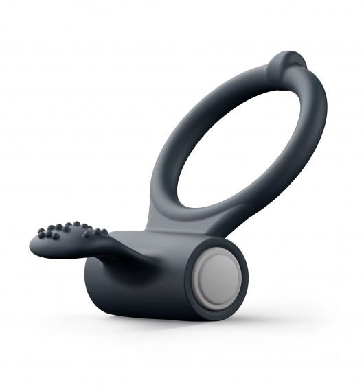Черное эрекционное кольцо Power Clit - Dorcel - в Новочебоксарске купить с доставкой