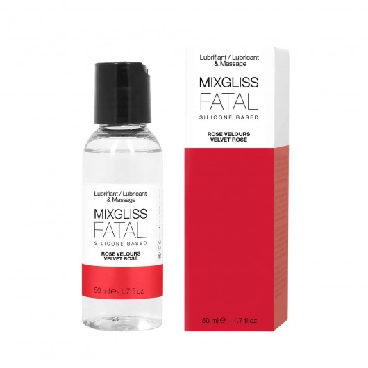 Силиконовый флюид с ароматом розы Mixgliss Fatal Velvet Rose - 50 мл. - Mixgliss - купить с доставкой в Новочебоксарске