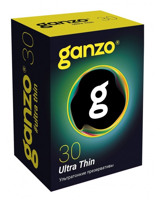 Супертонкие презервативы Ganzo Ultra thin - 30 шт. - Ganzo - купить с доставкой в Новочебоксарске