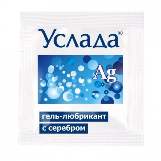 Гель-лубрикант «Услада с серебром» - 3 гр. - Биоритм - купить с доставкой в Новочебоксарске