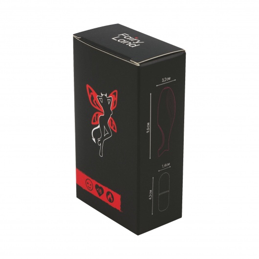 Розовая силиконовая насадка на палец с вибрацией - Волшебная страна