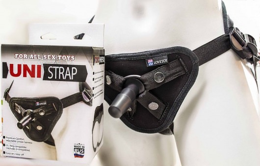Универсальные трусики Harness UNI strap - LOVETOY (А-Полимер) - купить с доставкой в Новочебоксарске
