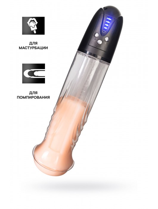 Автоматическая помпа для пениса Thorin - Sexus - в Новочебоксарске купить с доставкой