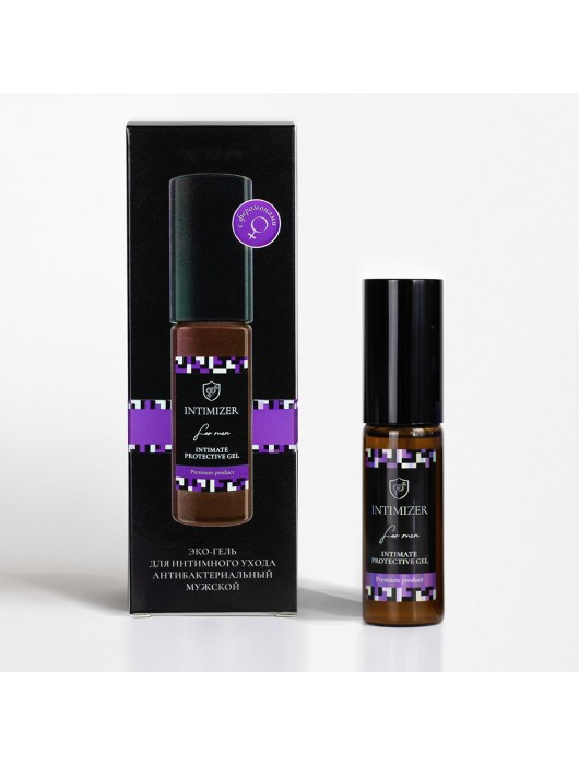 Мужской антибактериальный эко-гель для интимного ухода Intimizer - 20 мл. - Intimizer - купить с доставкой в Новочебоксарске
