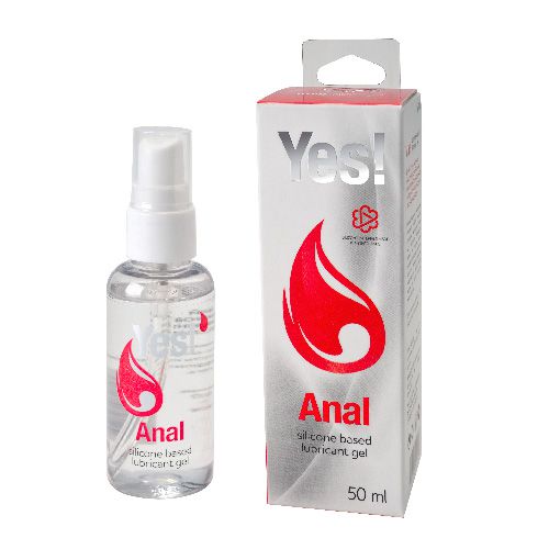 Силиконовая анальная гель-смазка Yes Anal - 50 мл. - Sitabella - купить с доставкой в Новочебоксарске