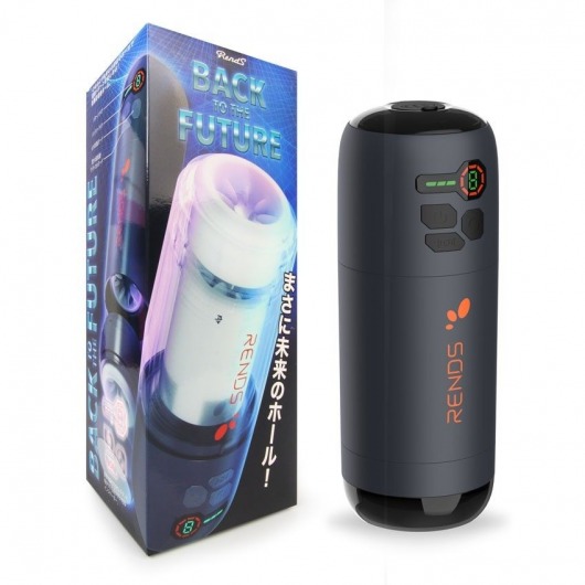 Черный вибромастурбатор Back To The Future - Rends - в Новочебоксарске купить с доставкой