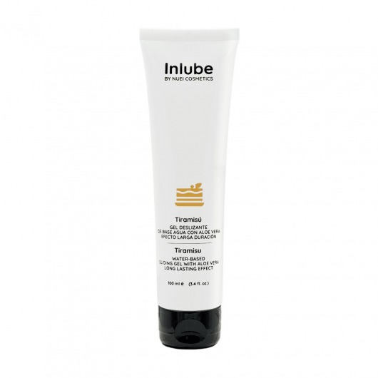 Водный лубрикант Nuei Inlube с алоэ вера и ароматом тирамису - 100 мл. - Nuei cosmetics - купить с доставкой в Новочебоксарске
