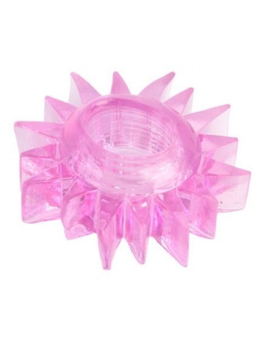 Розовое эрекционное кольцо - Toyfa Basic - в Новочебоксарске купить с доставкой