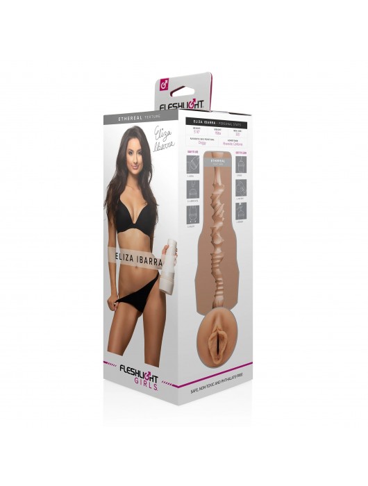 Мастурбатор-вагина Fleshlight Girls - Eliza Ibarra Ethereal - Fleshlight - в Новочебоксарске купить с доставкой