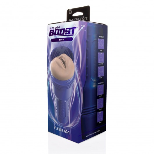 Мастурбатор-ротик Fleshlight Boost Blow - Fleshlight - в Новочебоксарске купить с доставкой