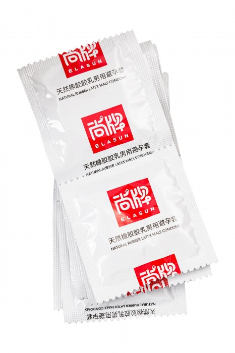 Презервативы с точками и ребрами Elasun Ribbed and Dotted - 10 шт. - Elasun - купить с доставкой в Новочебоксарске