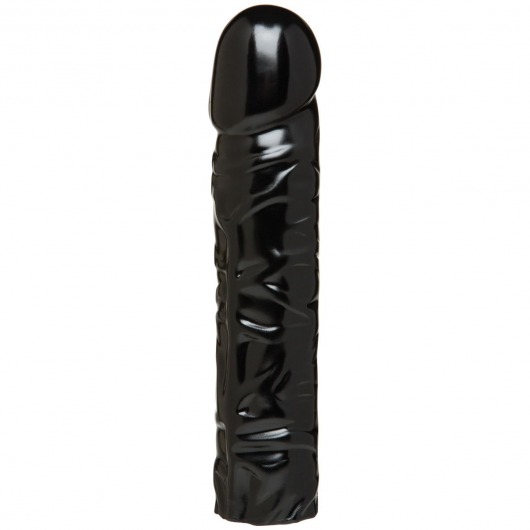 Насадка-фаллоимитатор Vac-U-Lock CodeBlack 8 Inch Classic Dong - 19,3 см. - Doc Johnson - купить с доставкой в Новочебоксарске