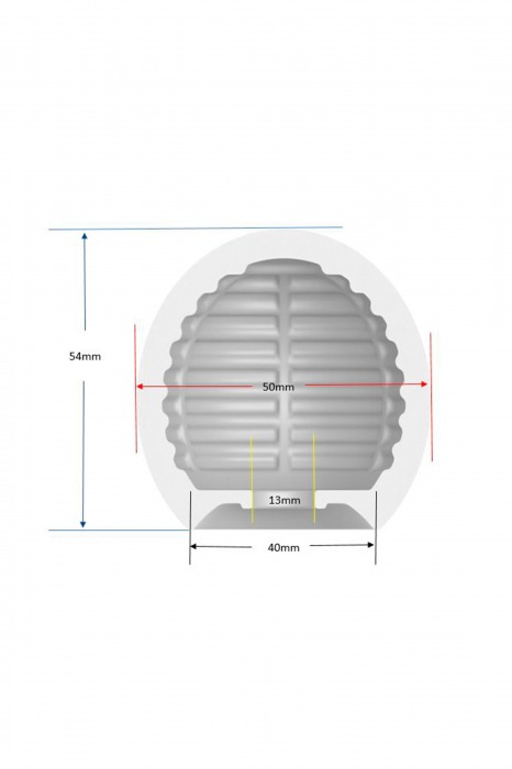 Белый мастурбатор-шар Lucky Ball Type 1 - MALESATION - в Новочебоксарске купить с доставкой