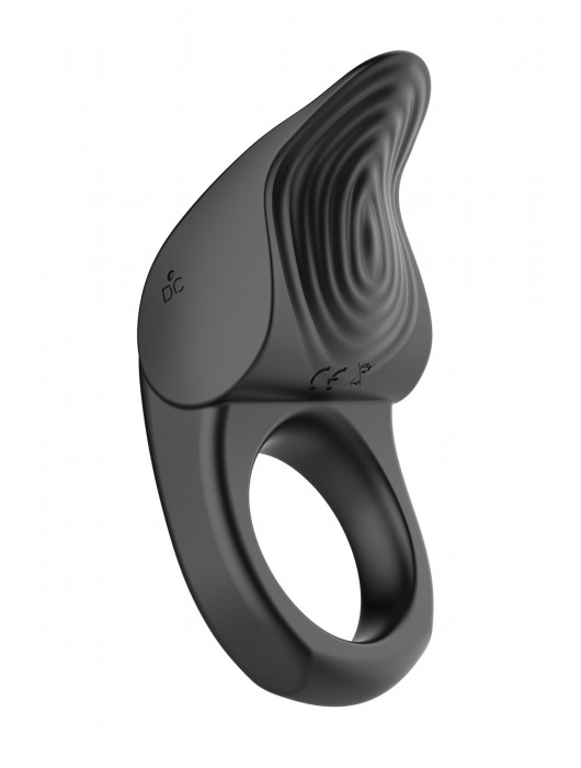 Черное эрекционное виброкольцо Vibro Lust Ring - MALESATION - в Новочебоксарске купить с доставкой