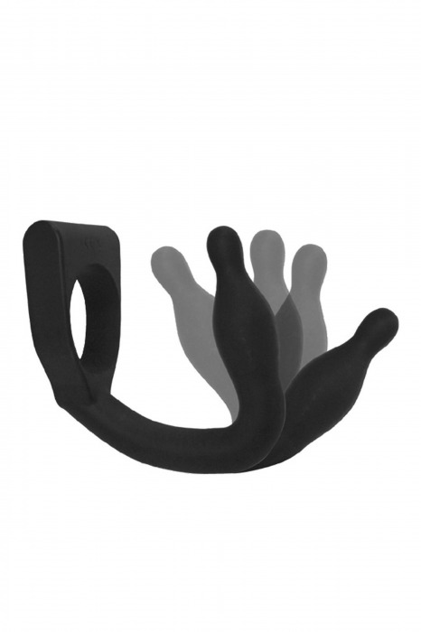 Эрекционное кольцо с вибровтулкой Discovery - MALESATION - в Новочебоксарске купить с доставкой