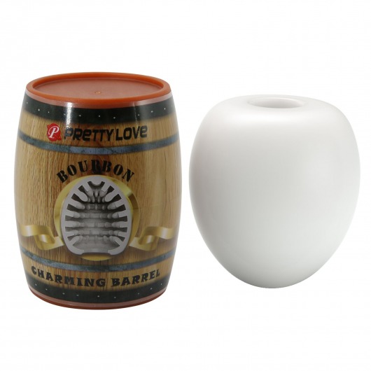 Мастурбатор в футляре-бочке Charming Barrel Bourbon - Baile - в Новочебоксарске купить с доставкой