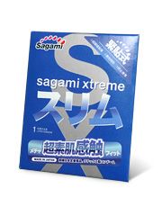 Презерватив Sagami Xtreme FEEL FIT 3D - 1 шт. - Sagami - купить с доставкой в Новочебоксарске