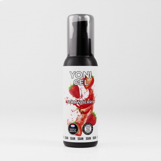 Лубрикант для орального секса SGAN со вкусом клубники - 100 мл. - SGAN - купить с доставкой в Новочебоксарске