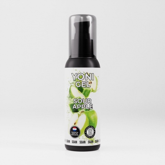 Лубрикант для орального секса SGAN со вкусом кислого яблока - 100 мл. - SGAN - купить с доставкой в Новочебоксарске