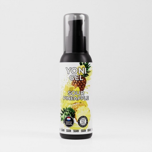 Лубрикант для орального секса SGAN со вкусом кислого ананаса - 100 мл. - SGAN - купить с доставкой в Новочебоксарске