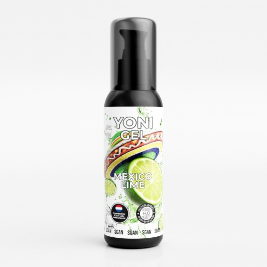 Лубрикант для орального секса SGAN со вкусом мексиканского лайма - 100 мл. - SGAN - купить с доставкой в Новочебоксарске