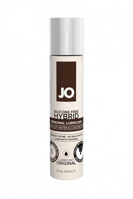 Водно-масляный лубрикант JO Silicon free Hybrid Lubricant ORIGINAL- 30 мл. - System JO - купить с доставкой в Новочебоксарске