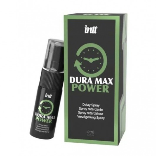 Пролонгирующий спрей Dura Max - 12 мл. - INTT - купить с доставкой в Новочебоксарске